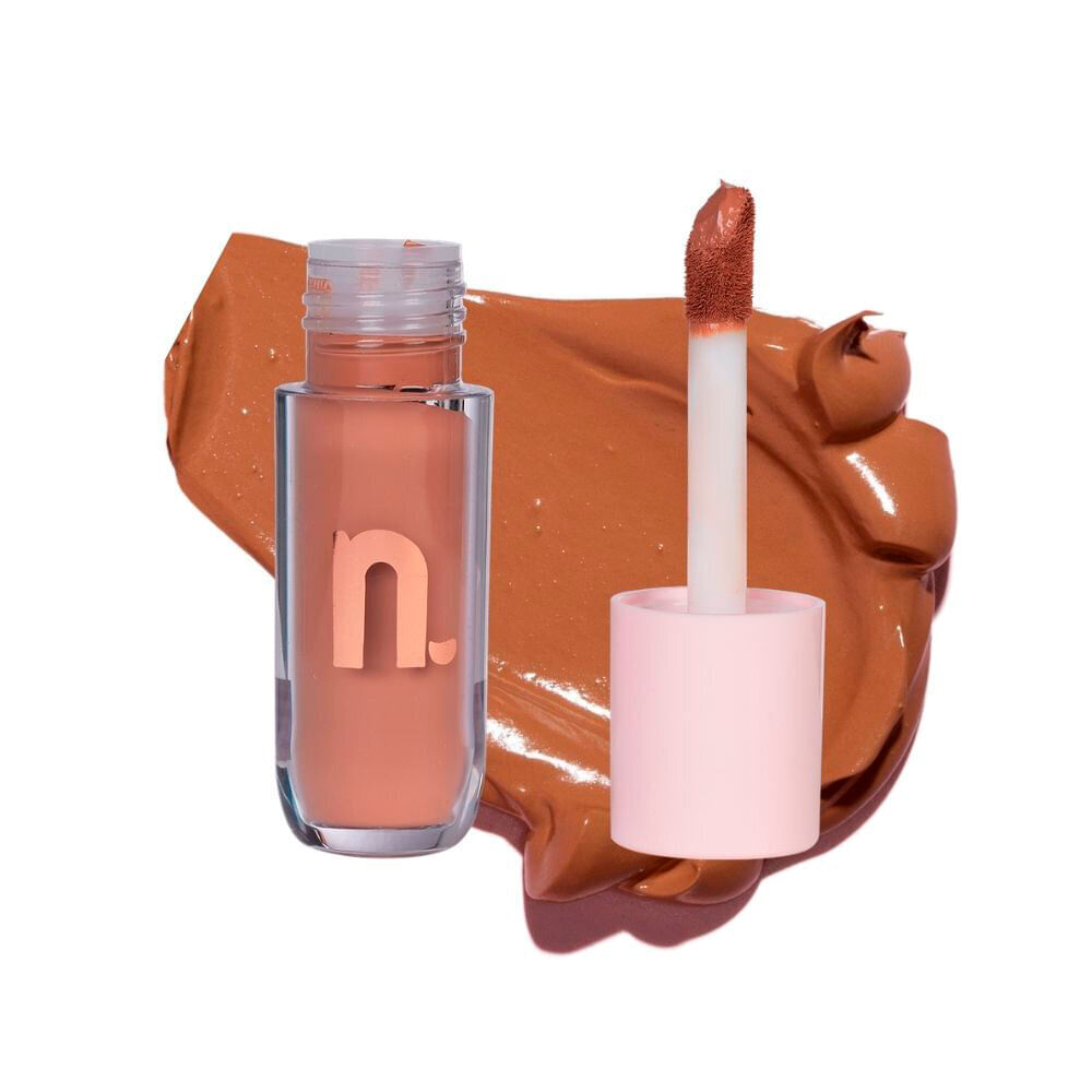 Contorno líquido nina makeup multifunção western na sola da bota