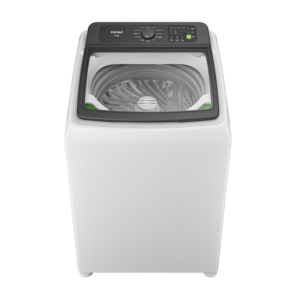 Máquina De Lavar Consul 16Kg Branca Com Modo Eco - Cwn16ab 220V Máquina De Lavar Consul 16Kg Branca Com Modo Eco - Cwn16ab 220V
