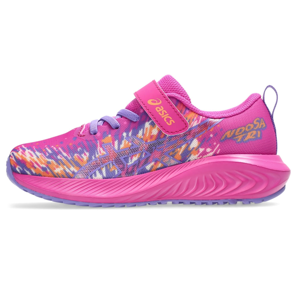 Tênis ASICS Pre Noosa Tri 16 PS - Infantil - Rosa/Roxo
