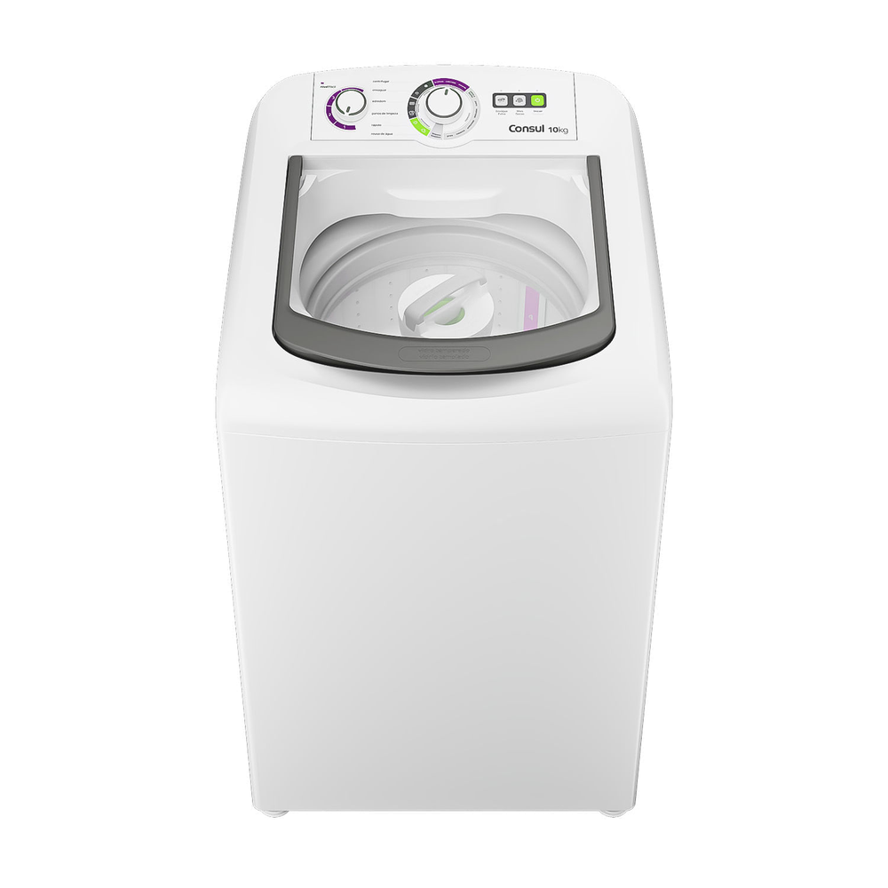 Máquina De Lavar Consul 10Kg Branca Com Dosagem Econômica - Cwb10bb 220V