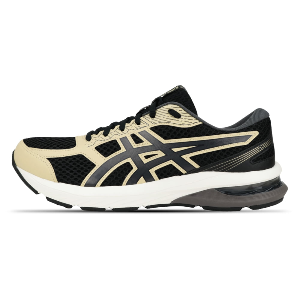 Tênis ASICS GEL-Nagoya St - Masculino - Preto/Bege