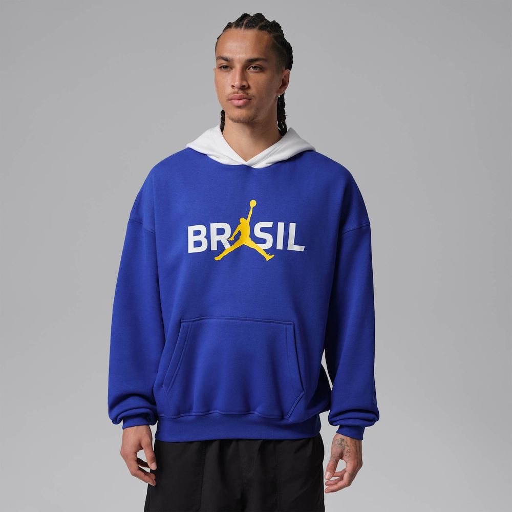Blusão Brasil Jordan Brooklyn Fleece Masculino