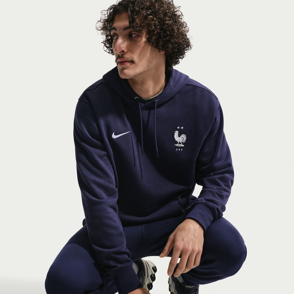 Blusão França Nike Club French Terry Masculino Blusão França Nike Club French Terry Masculino