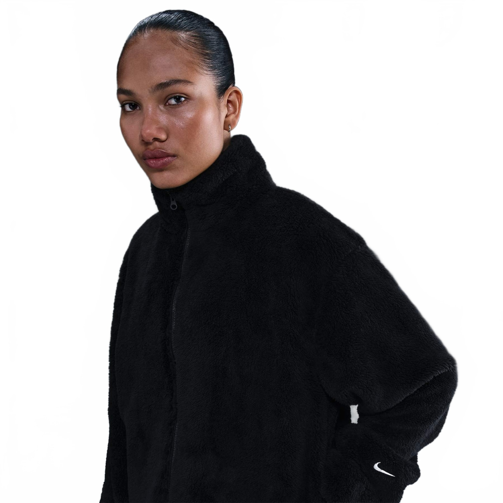 Jaqueta Nike Sportswear Essential Sherpa Oversized Feminina Jaqueta Nike Sportswear Essential Sherpa Oversized Feminina