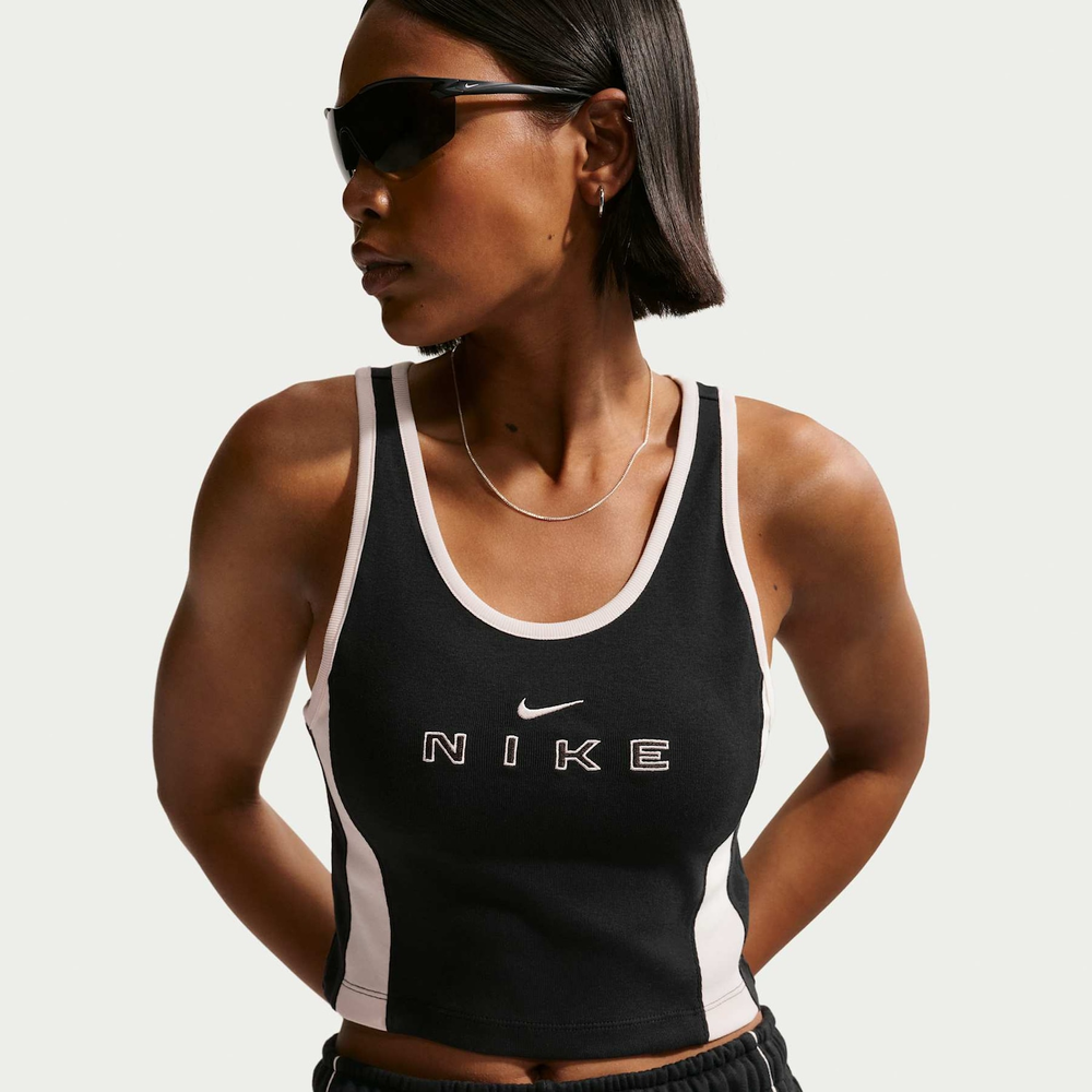 Regata Cropped Nike Sportswear Street Feminina Regata Cropped Nike Sportswear Street Feminina