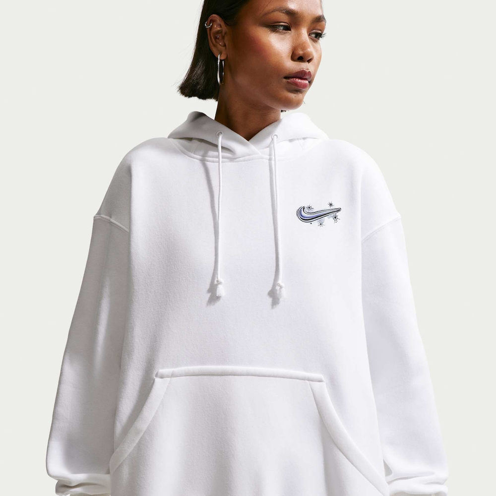 Blusão Nike Sportswear Phoenix Fleece Oversized Airbrush Feminino Blusão Nike Sportswear Phoenix Fleece Oversized Airbrush Feminino