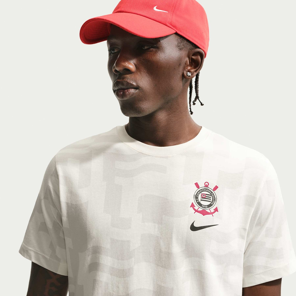 Camiseta do Corinthians 26/27 NK AOP TEE Masculina Camiseta do Corinthians 26/27 NK AOP TEE Masculina