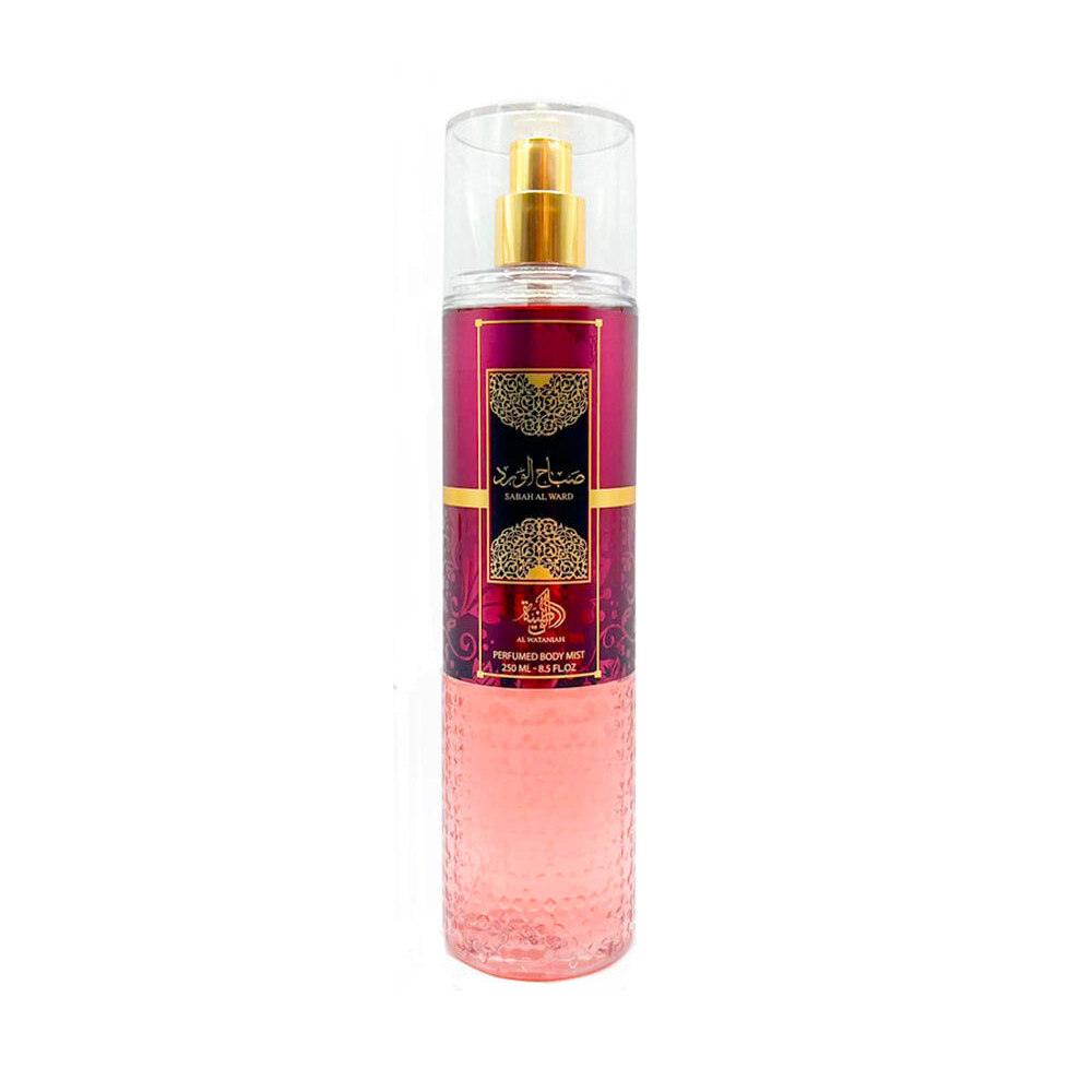 Perfume feminino al wataniah sabah al ward perfumed body mist 250ml
