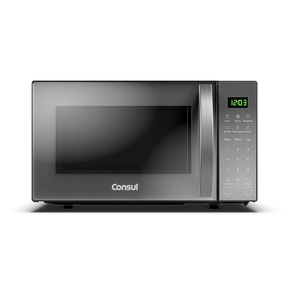 Micro-Ondas 23 Litros Com Função Marmita Inox Consul - Cms23ar 110V Micro-Ondas 23 Litros Com Função Marmita Inox Consul - Cms23ar 110V