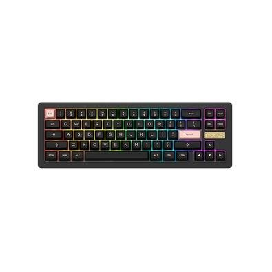 Teclado Mecânico Gamer Akko,ACR Pro 68-S, RGB, Switch Akko Crystal, ANSI, Branco - 6925758620765 Teclado Mecânico Gamer Akko,ACR Pro 68-S, RGB, Switch Akko Crystal, ANSI, Branco - 6925758620765