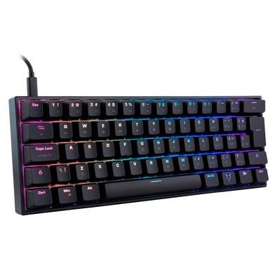 Teclado Mecânico Gamer Husky Blizzard, 60%, RGB, Switch Gateron Brown, ABNT2, Preto - HTG001PTMA Teclado Mecânico Gamer Husky Blizzard, 60%, RGB, Switch Gateron Brown, ABNT2, Preto - HTG001PTMA
