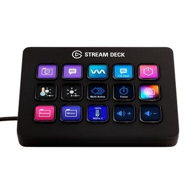 Mesa controladora Streaming Elgato Stream Deck MK.2, 15 teclas LCD, USB - 10GBA9901 Mesa controladora Streaming Elgato Stream Deck MK.2, 15 teclas LCD, USB - 10GBA9901