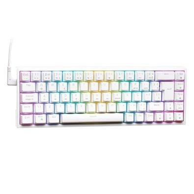 Teclado Mecânico Gamer Husky HailStorm, 65%, RGB, Switch Gateron Red, ABNT2, Branco - HTG002BRVR Teclado Mecânico Gamer Husky HailStorm, 65%, RGB, Switch Gateron Red, ABNT2, Branco - HTG002BRVR