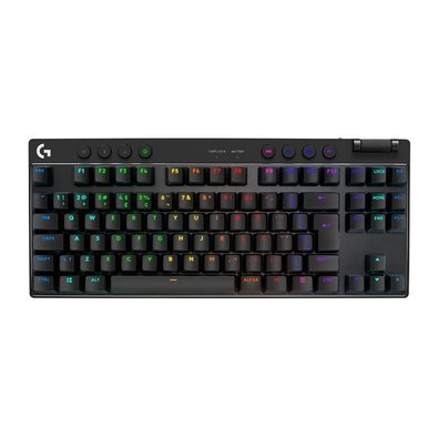 Teclado Gamer Sem Fio Logitech G Pro X com design TKL, Layout US, RGB LIGHTSYNC e Switch Exclusivo GX Brown Tactile, Preto- 920-012127 Teclado Gamer Sem Fio Logitech G Pro X com design TKL, Layout US, RGB LIGHTSYNC e Switch Exclusivo GX Brown Tactile, Preto- 920-012127