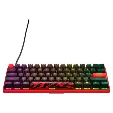 Teclado Óptico Gamer Steelseries Apex 9 Mini Edição Faze Clan, RGB, Switch OptiPoint, Preto - 64853 Teclado Óptico Gamer Steelseries Apex 9 Mini Edição Faze Clan, RGB, Switch OptiPoint, Preto - 64853