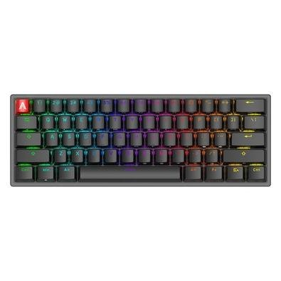Teclado Mecânico Gamer AOC AGK600, RGB, Cherry MX Switch Red, Layout 60%, US, - AGK600BR/FG Teclado Mecânico Gamer AOC AGK600, RGB, Cherry MX Switch Red, Layout 60%, US, - AGK600BR/FG