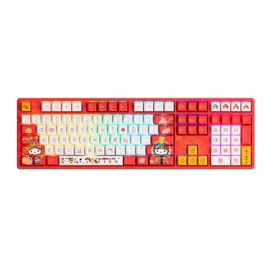 Teclado Mecânico Gamer Akko, RGB, Switch Princess Linear, Keycaps JDA, 5108S, Hello Kitty - 6925758618229 Teclado Mecânico Gamer Akko, RGB, Switch Princess Linear, Keycaps JDA, 5108S, Hello Kitty - 6925758618229
