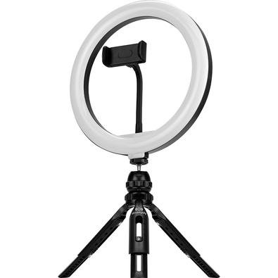 Ring Light Streamplify, 10, USB, 5V, Com Tripé, Suporte para Smartphone - 75667 Ring Light Streamplify, 10, USB, 5V, Com Tripé, Suporte para Smartphone - 75667