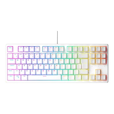 Teclado Mecânico Gamer Husky Sled, TKL, Branco, ABNT2, RGB, Switch Gateron G Pro Red - HTG500BRVR Teclado Mecânico Gamer Husky Sled, TKL, Branco, ABNT2, RGB, Switch Gateron G Pro Red - HTG500BRVR