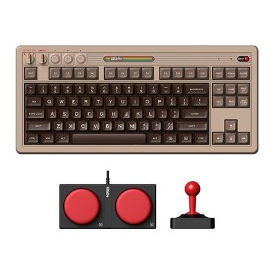 Teclado Mecânico 8BitDo C64, Bluetooth, 2.4G, USB-C - 85HA03 Teclado Mecânico 8BitDo C64, Bluetooth, 2.4G, USB-C - 85HA03