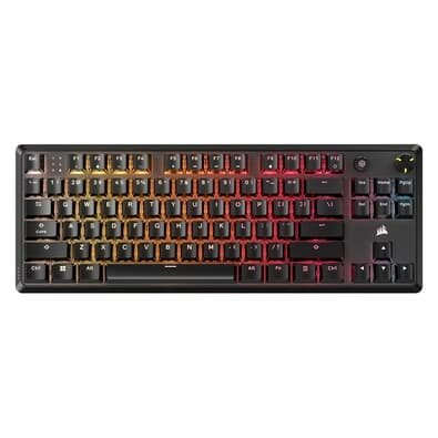 Teclado Mecânico Gamer Corsair K70 Core TKL Tenkeyless, RGB LED, Switch MLX Vermelho V2, Teclas ABS DS, Preto - CH-911911E-NA Teclado Mecânico Gamer Corsair K70 Core TKL Tenkeyless, RGB LED, Switch MLX Vermelho V2, Teclas ABS DS, Preto - CH-911911E-NA