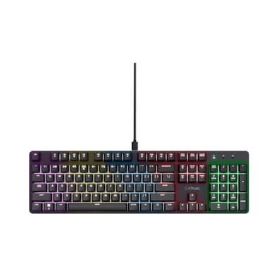 Teclado Mecânico Gamer GXTrust 871 Zora, RGB, USB 2.0, Preto - 25510 Teclado Mecânico Gamer GXTrust 871 Zora, RGB, USB 2.0, Preto - 25510