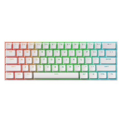 Teclado Magnético Gamer MCHOSE Ace 60 Hall Effect, RGB, Switch Magnético Uranus Standard, Branco - Ace60-7A Teclado Magnético Gamer MCHOSE Ace 60 Hall Effect, RGB, Switch Magnético Uranus Standard, Branco - Ace60-7A