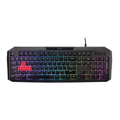 Teclado Gamer Acer Nitro Nkw100, RGB, Membrana De Borracha, Ergonômico e Silencioso USB Tipo-A, ABNT2, Preto - GP.KBD11.05F Teclado Gamer Acer Nitro Nkw100, RGB, Membrana De Borracha, Ergonômico e Silencioso USB Tipo-A, ABNT2, Preto - GP.KBD11.05F