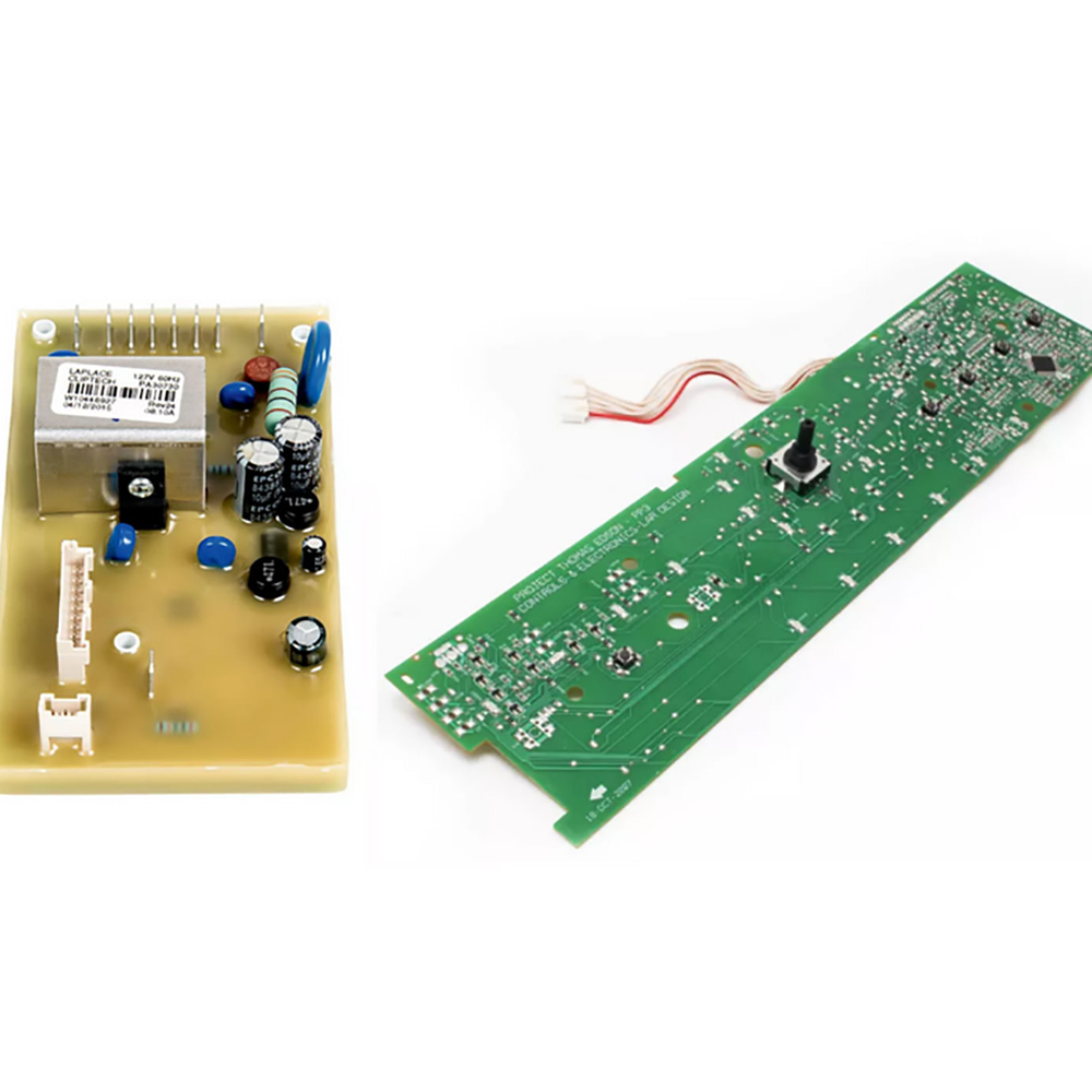 Placa De Potência E Placa De Interface 110V Para Máquina De Lavar Brastemp - Cj-W10446927_5 Cj-W10446927_5
