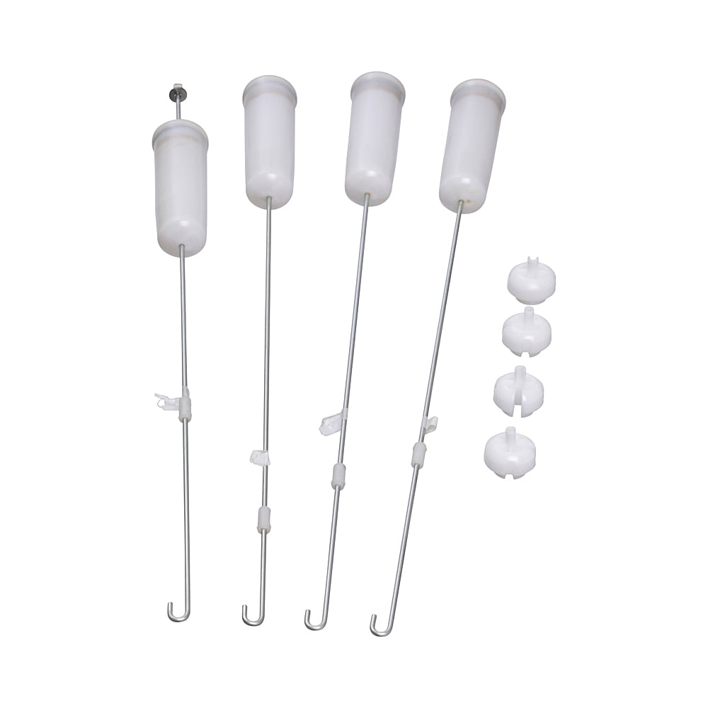 Kit Vareta De Suspensão Para Máquina De Lavar - W10807957 W10807957 Kit Vareta De Suspensão Para Máquina De Lavar - W10807957 W10807957