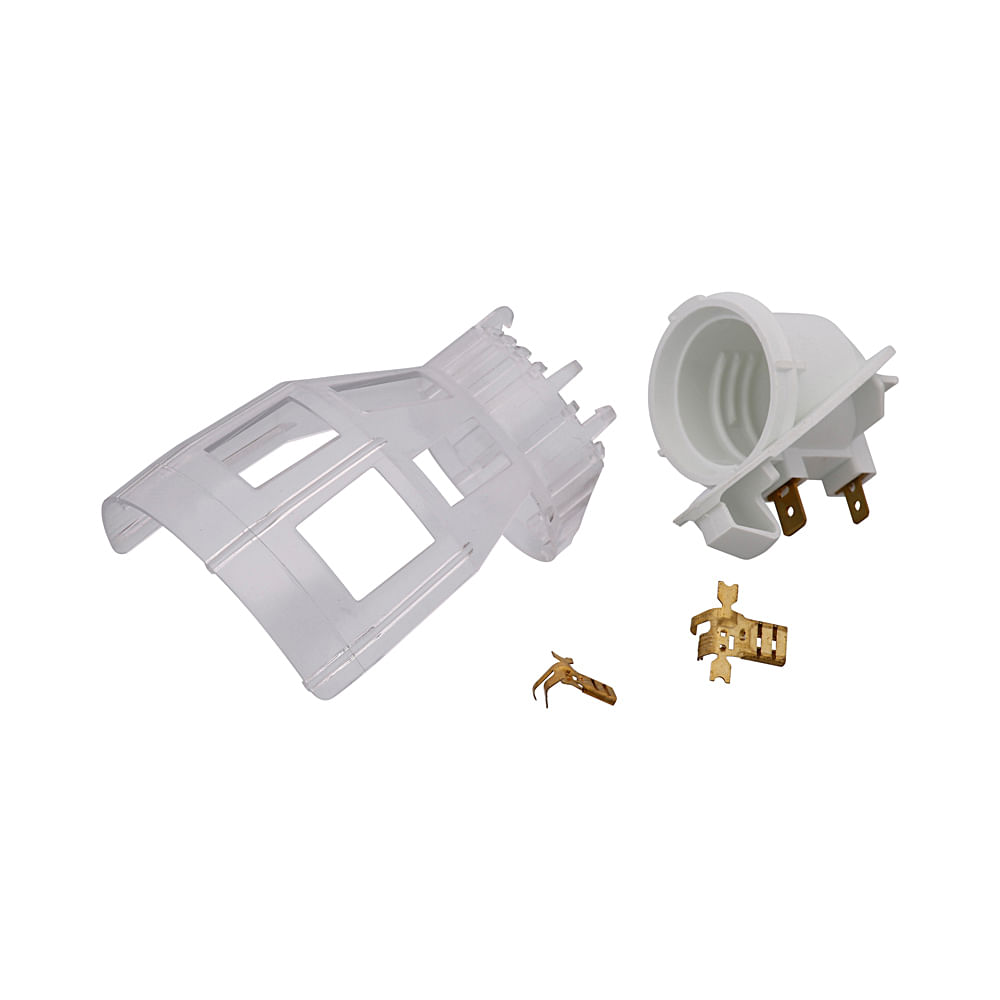 Soquete Da Lâmpada Para Geladeira Brastemp - W10369195 W10369195 Soquete Da Lâmpada Para Geladeira Brastemp - W10369195 W10369195