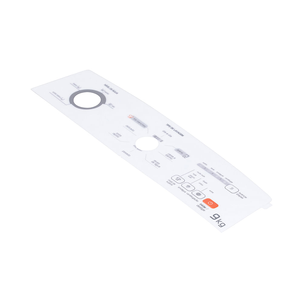 Painel De Controle Decorativo Para Máquina De Lavar Brastemp - W10838017 W10838017 Painel De Controle Decorativo Para Máquina De Lavar Brastemp - W10838017 W10838017