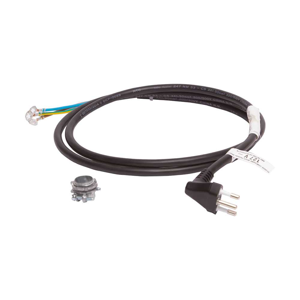 Cabo De Alimentacao Para Lava Louças Brastemp - W11437890 W11437890 Cabo De Alimentacao Para Lava Louças Brastemp - W11437890 W11437890