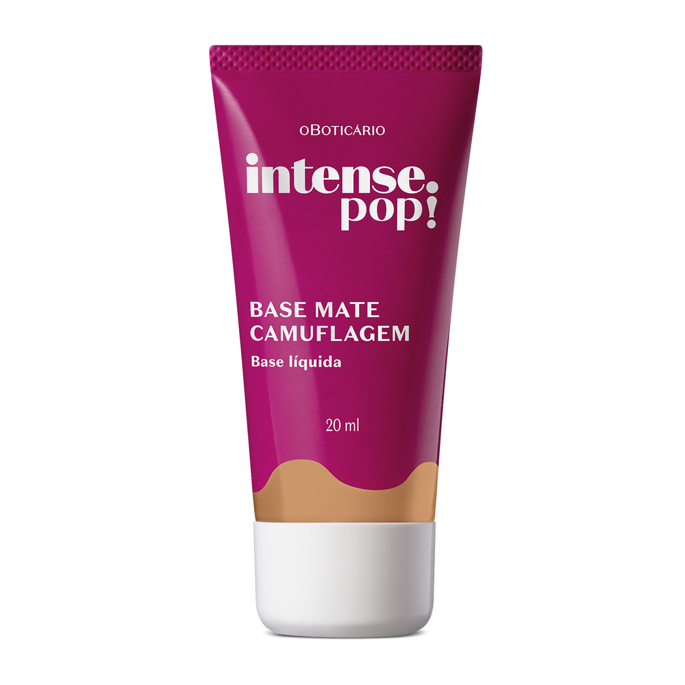 Base Mate Camuflagem Cor 230 Intense Pop! 20ml Base Mate Camuflagem Cor 230 Intense Pop! 20ml