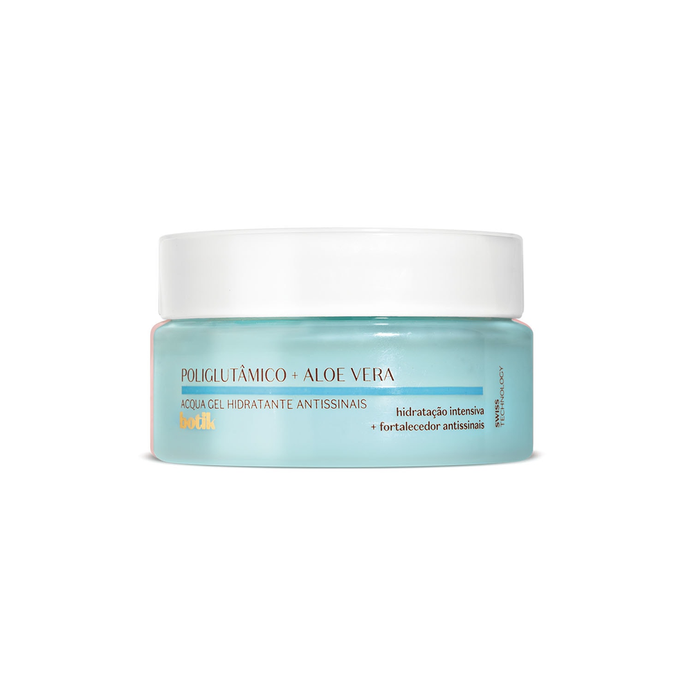 Acqua Gel Hidratante Antissinais Ácido Poliglutâmico + Aloe Vera Botik 50g Acqua Gel Hidratante Antissinais Ácido Poliglutâmico + Aloe Vera Botik 50g