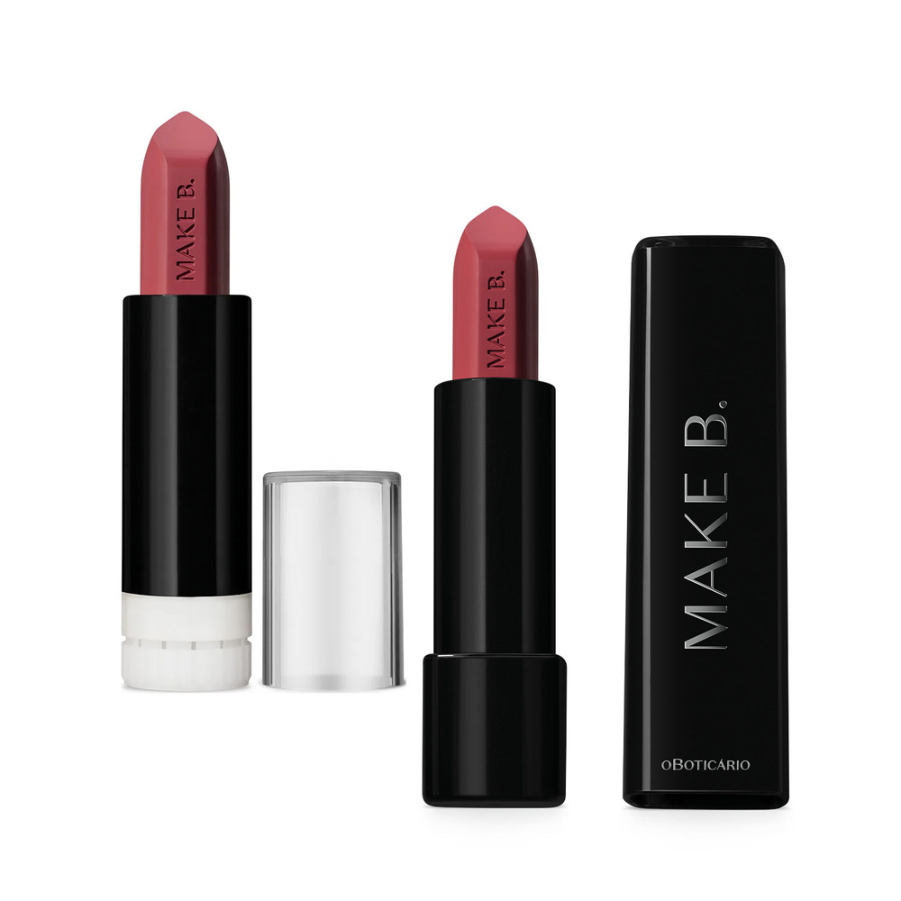 Batom Mate Rosa Rose Fabulous Make B.4g