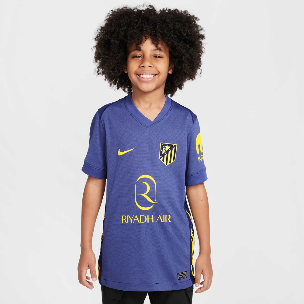 Camisa Nike Atlético de Madrid II 2025/26 Torcedor Pro Infantil Camisa Nike Atlético de Madrid II 2025/26 Torcedor Pro Infantil
