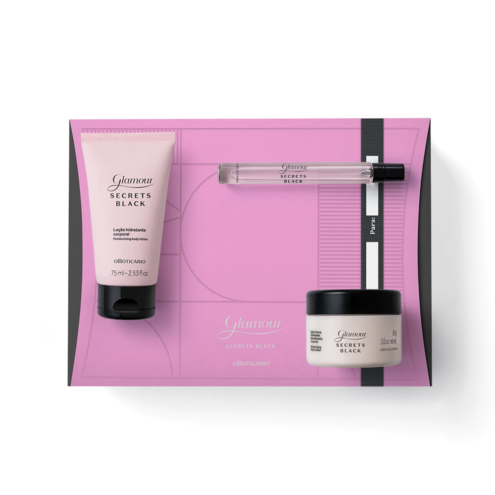 Kit Glamour Secrets Black Kit Glamour Secrets Black
