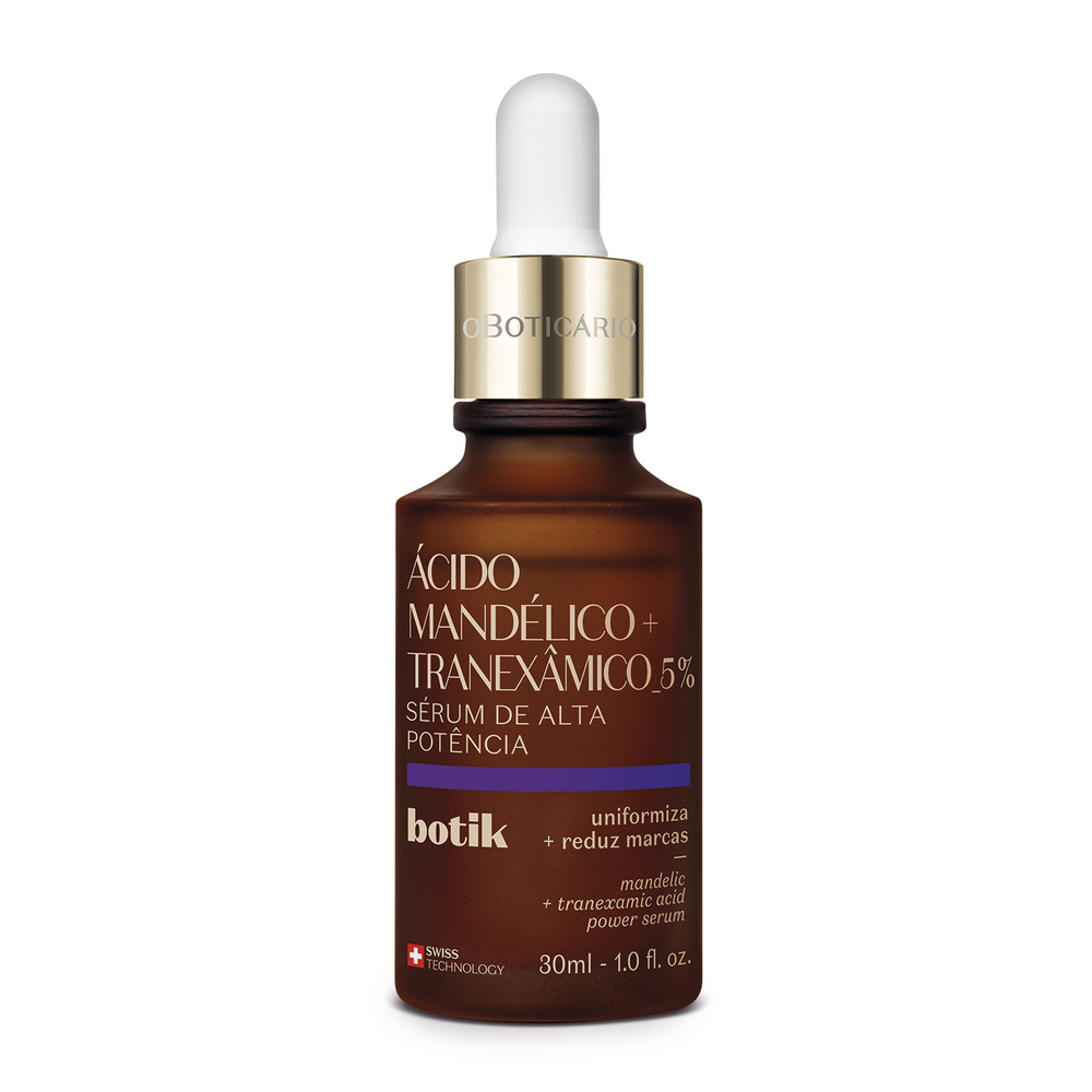 Sérum de Alta Potência Ácido Mandélico + Tranexâmico 5% Botik 30ml Sérum de Alta Potência Ácido Mandélico + Tranexâmico 5% Botik 30ml