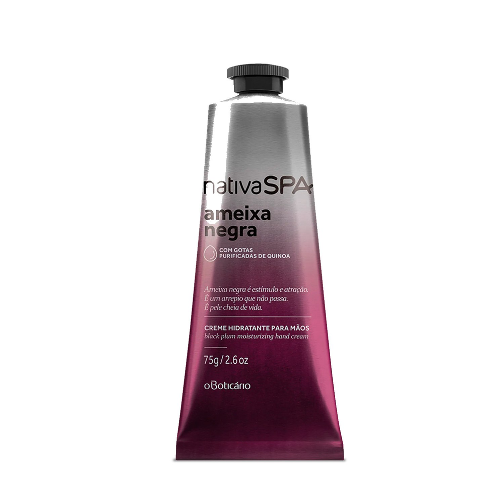Creme Desodorante para as Mãos Nativa SPA Ameixa Negra 75g Creme Desodorante para as Mãos Nativa SPA Ameixa Negra 75g