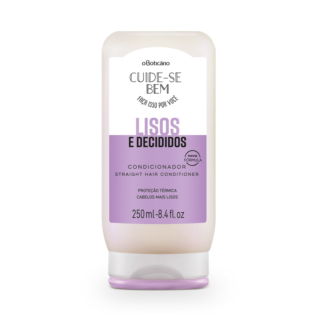 Condicionador Cuide-se Bem Lisos e Decididos 250ml Condicionador Cuide-se Bem Lisos e Decididos 250ml