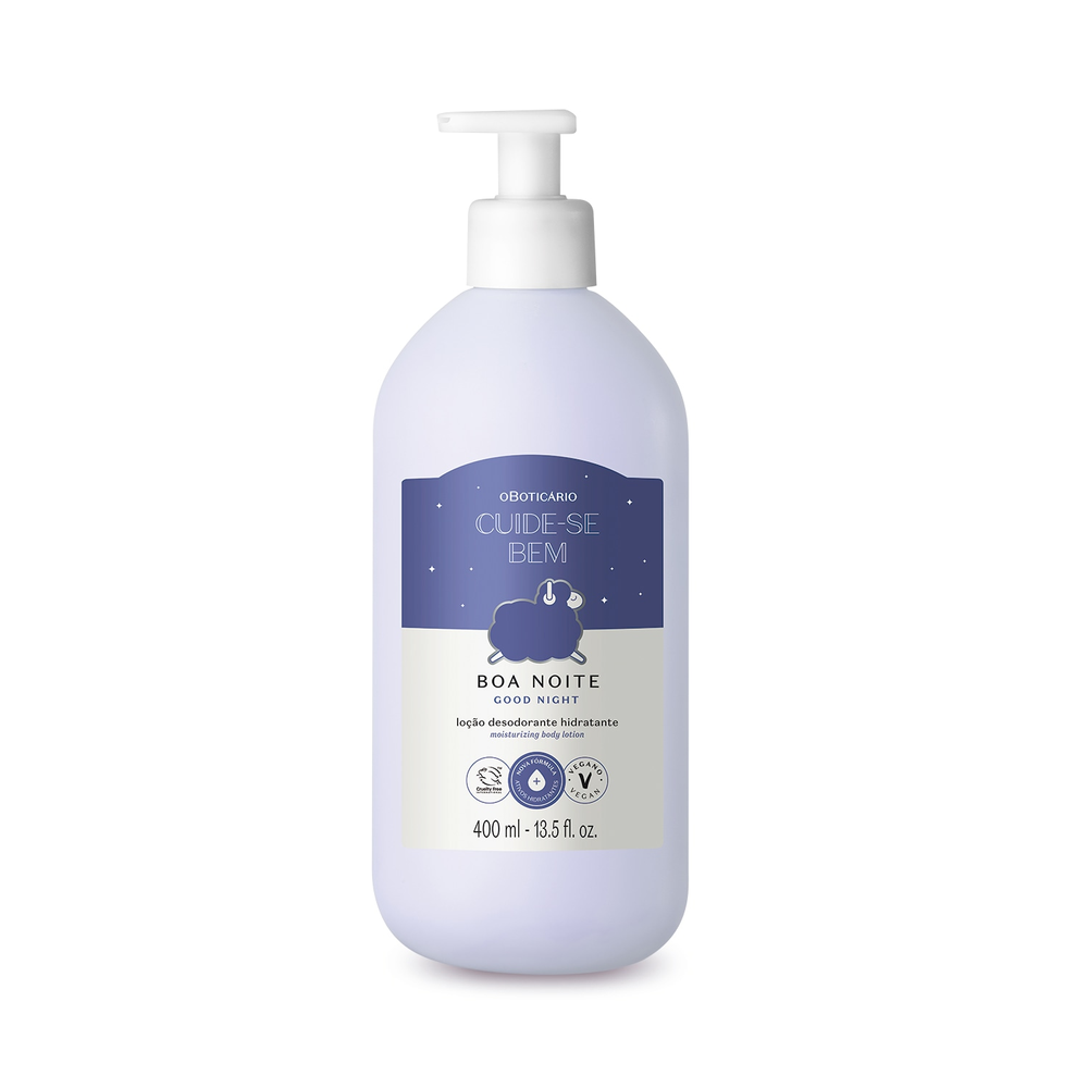 Loção Desodorante Hidratante Cuide-se Bem Boa Noite 400ml Loção Desodorante Hidratante Cuide-se Bem Boa Noite 400ml