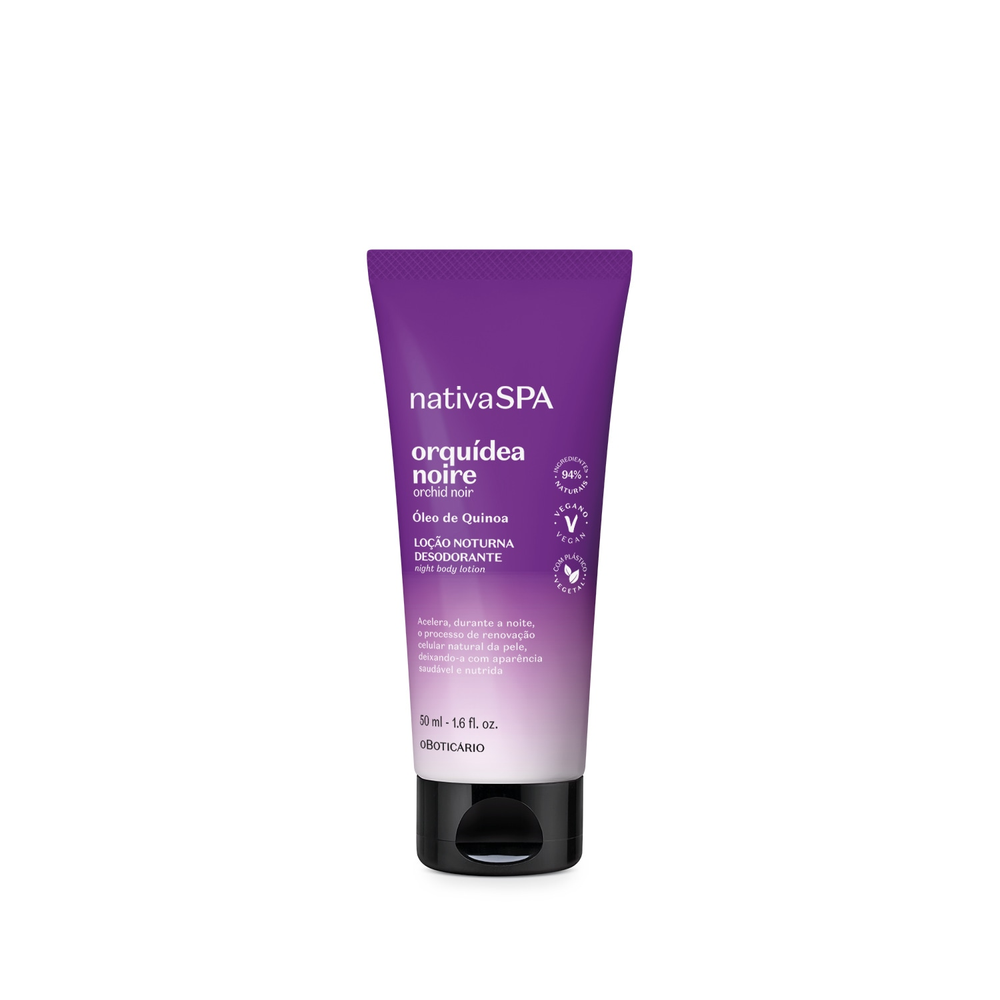 Loção Noturna Desodorante Nativa SPA Orquídea Noire 50ml Loção Noturna Desodorante Nativa SPA Orquídea Noire 50ml