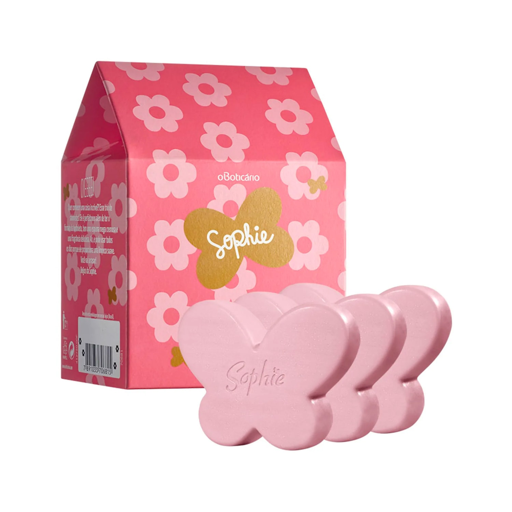 Sabonete em Barra Sophie 3x80g Sabonete em Barra Sophie 3x80g