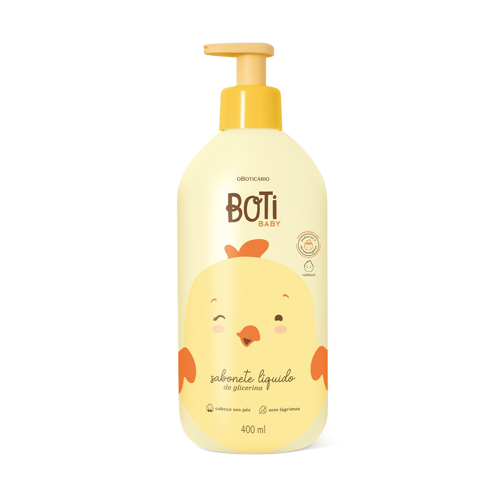 Sabonete Líquido de Glicerina Boti Baby 400ml Sabonete Líquido de Glicerina Boti Baby 400ml