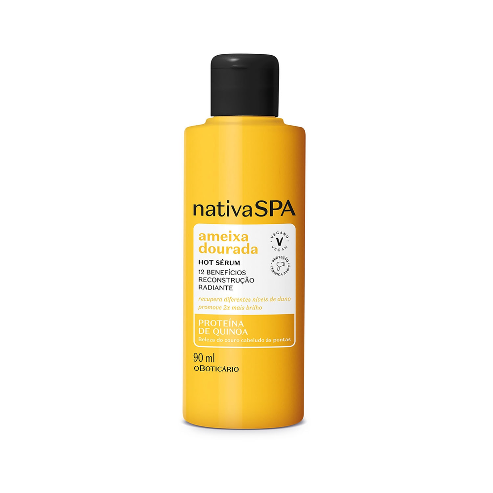 Hot Sérum Capilar Nativa Spa Ameixa Dourada 90ml Hot Sérum Capilar Nativa Spa Ameixa Dourada 90ml
