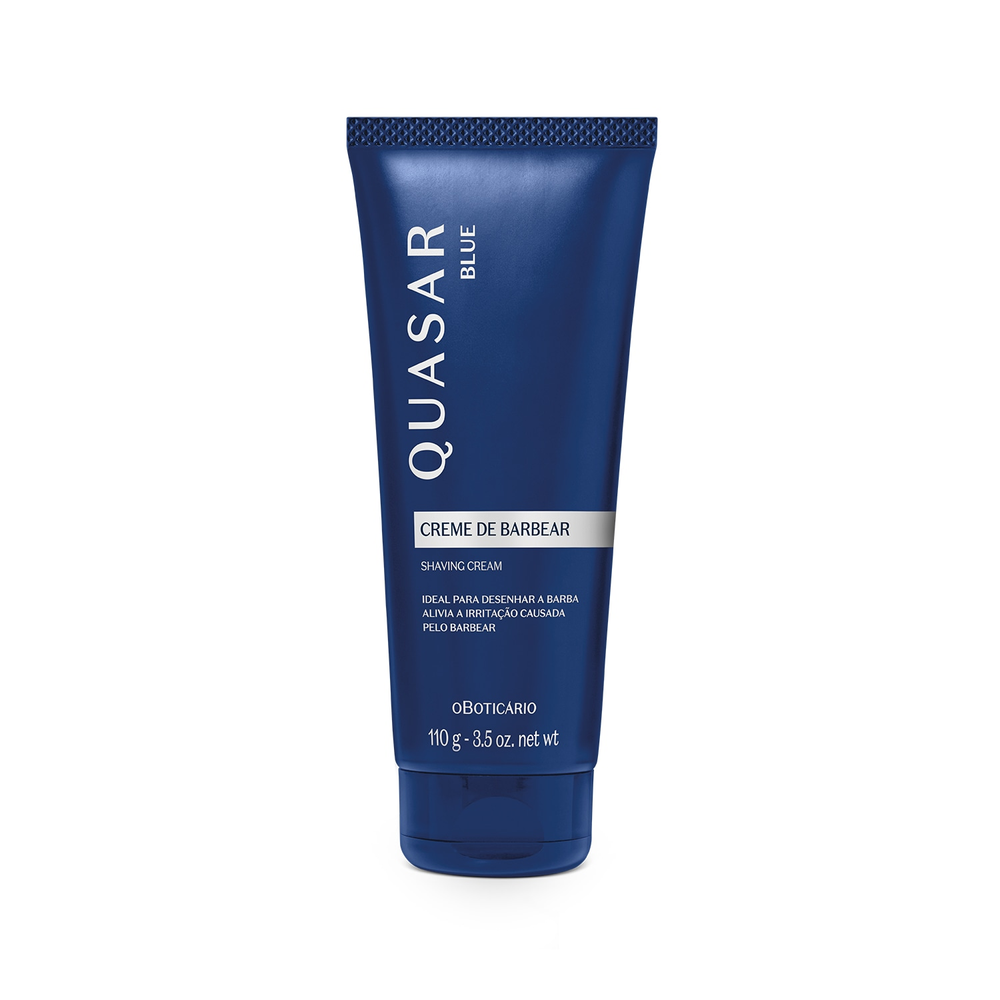 Creme de Barbear Quasar Blue 110g Creme de Barbear Quasar Blue 110g