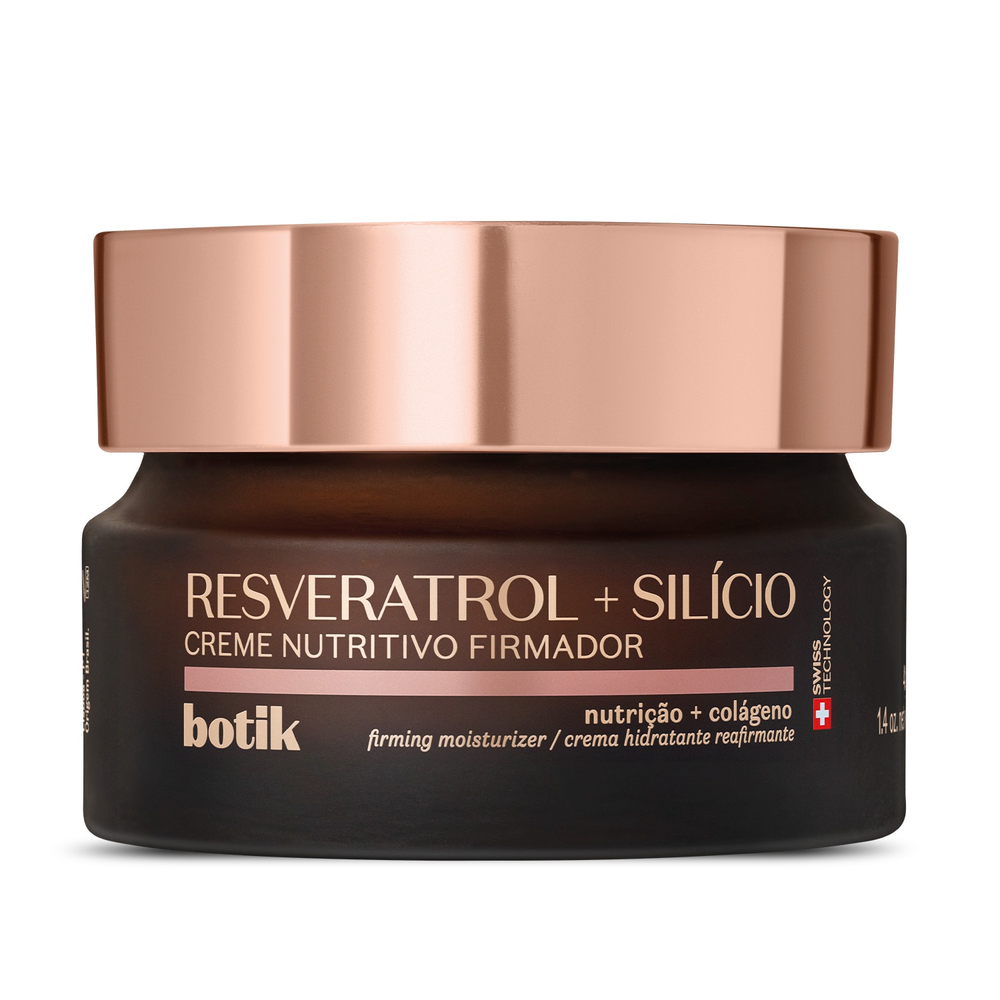 Creme Nutritivo Firmador Botik Resveratrol E Silício 40g Creme Nutritivo Firmador Botik Resveratrol E Silício 40g