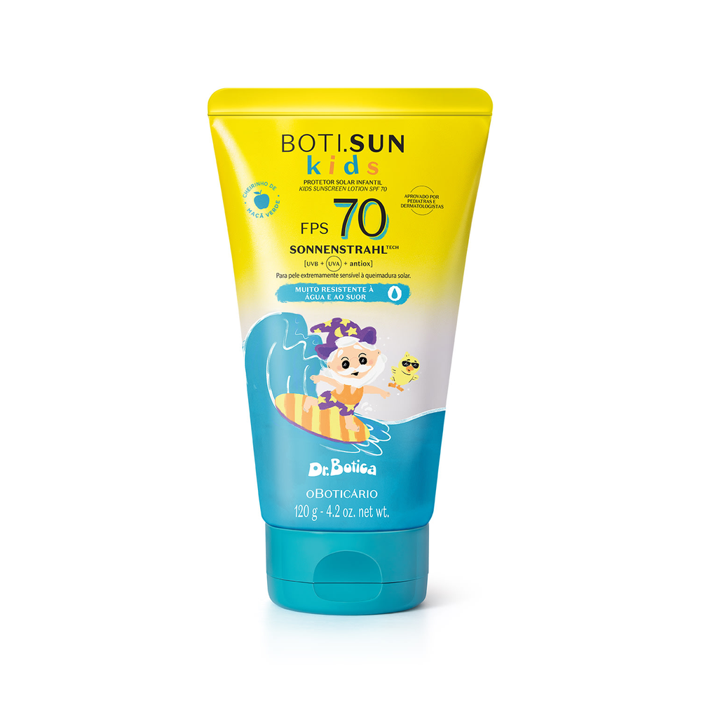 Protetor Solar Infantil FPS70 Boti Sun Kids 120g Protetor Solar Infantil FPS70 Boti Sun Kids 120g