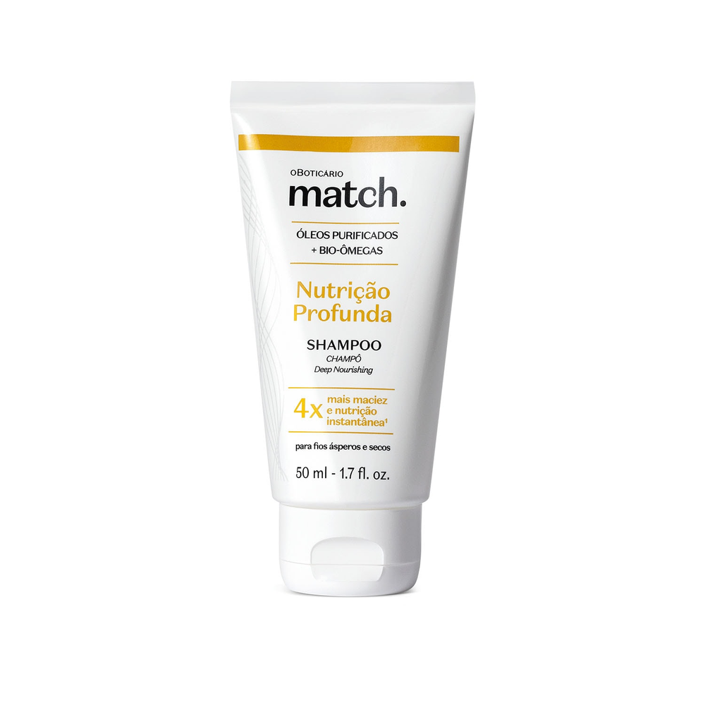 Shampoo Match Nutrição Profunda 50ml